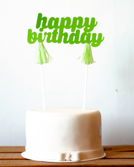 Happy Birthday Topper | Bazarika Tienda Online