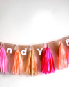 Tassel Banner | Bazarika Tienda Online