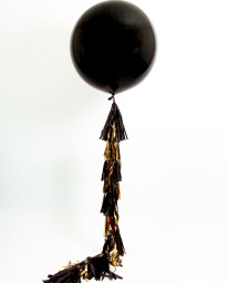 Globo Black and Gold | Bazarika Tienda Online